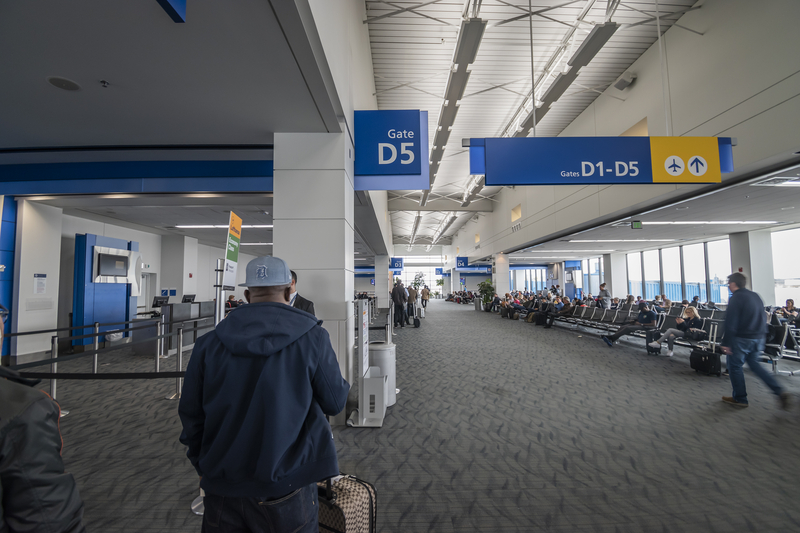 Detroit Metro Airport has two terminals: McNamara Terminal and Evans- North Terminal.